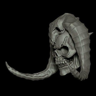 otoño eternia skeletor cabeza motuc mítico legión hombre Arte zbrush personalizado juguete esculturas 3d print model - Mito3D