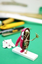 fallen Jungs Skelett Fallguys Spiel Anatomie Spiele Spielzeuge 3d print model - Mito3D