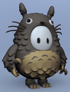 cair rapazes estúdio ghibli trapaceiros studioghibli Totoro pesquisa noface fofa traje chibi personagem sorriso arte esculturas 3d print model - Mito3D