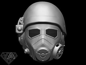 cair ncr personalizadas capacete mascarar airsoft cosplay 3dshophelmet guerreiro cavaleiro guerra armaduras perseguidor metro 2033 vegas perigo jogos brinquedos acessórios 3d print model - Mito3D