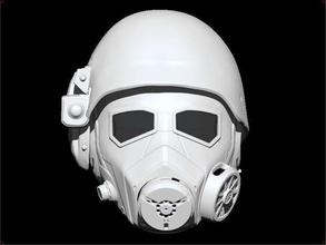 fallout ncr helmet mask antigas airsoft cosplay 3dshophelmet games toys game accessories armour armor 3d print model - Mito3D
