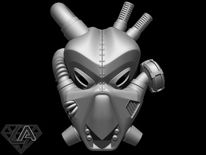 ricaduta vegas resti tesla personalizzato casco airsoft cosplay 3dshophelmet maschera armatura metro molestatore alieno predatore guerriero demone enclave mostro giochi giocattoli gioco accessori 3d print model - Mito3D