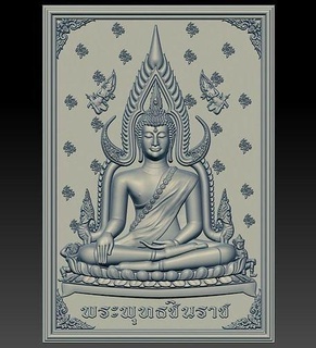 berühmt Thailand Tradition Kunst Buddha Chinnarat pisanulok Thailandbuddha buddhahai thailändischer berühmter buddha3d Erleichterung Kultieren bildender buddhist schöner thaibuddhaspecial buddhaprint3d Skulpturen 3d print model - Mito3D