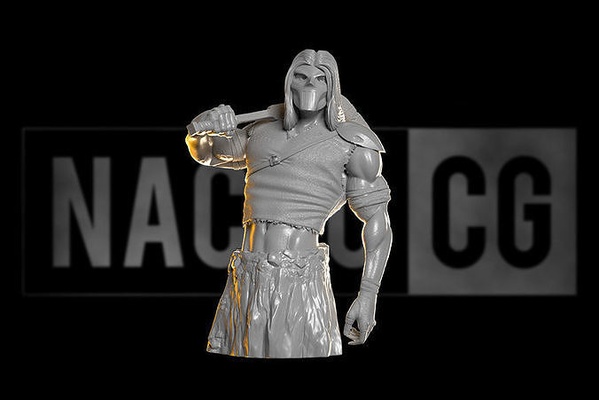 fan art - casey jones bust tmnt april turtle ninja turtles teenage mutant 90 sculptures 3d print model - Mito3D