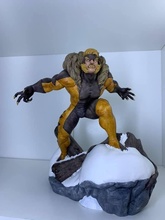 ventilador Arte dientes sable estatua escultura figura figurilla maravilla X Men impresión glotón imprimible villano supervillano superhéroe héroe esculturas 3d print model - Mito3D