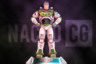 fan arte ronzio anno luce statua pixar disney giocattolo storia legnoso spazio ranger astronauta infinito sci fi sculture 3d print model - Mito3D