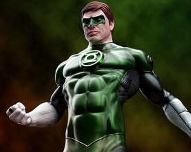 fanart hal jordan vert lanterne statue batman superman bague corps police dc bande dessinée merveille mcu dcu super héros homme araignée fer art sculptures 3d print model - Mito3D
