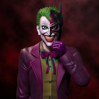 Fan Art Joker Fledermausmaske Büste Batman Krieg Guason Schläger Maske dc Comics Wunder dunkel Ritter Clown Hauptbuch Kunst Skulpturen 3d print model - Mito3D
