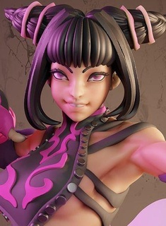 fanart juri street figther anime character cartoon fantasy 3d streetfigther videogames girl 3dprint art sculptures 3d print model - Mito3D