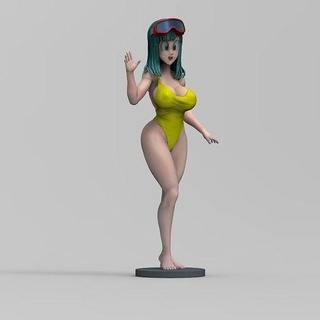 Admirador arte maron colecionáveis impresion3d digital Dragonballz anime garotas esculturas 3d print model - Mito3D