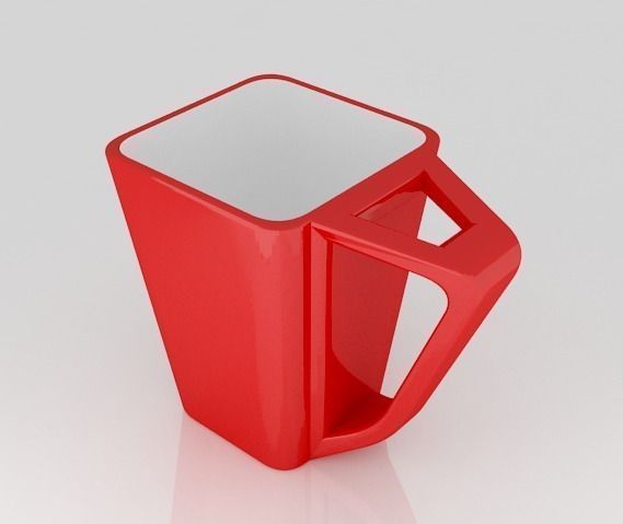 ausgefallene Tasse Haus cup Becher Kunst bedruckbar ist 3d Modell Tee - Zubehör Kaffee trinken Geschirr drucken Küche Essen Kaffee-Tasse Esszimmer 3D print model - Mito3D