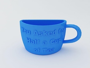fantaisie coupe 5 maison art de la mug café thé cuisine accessoires 3d modèle objet chose à manger tasse 3d print model - Mito3D