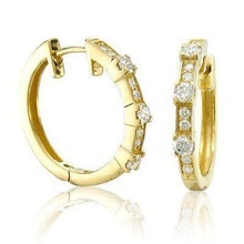lujoso arete joya compromiso Boda joyería diamante anillo plata enganchar oro Moda libra esterlina blanco brillante zafiro belleza anillos pendientes 3d print model - Mito3D