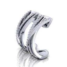 fancy earring 3d mdoel jewel gem engagement wedding jewellery diamond ring silver gold jewelry engagem fashion sterling white brilliant sapphire beauty rings earrings 3d print model - Mito3D
