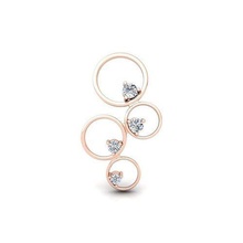 fantaisie 3d modèle bijou gemme engagement mariage bijoux diamant imprimable bague or engagem mode sterling blanc brillant solitaire beauté anneaux pendentifs 3d print model - Mito3D