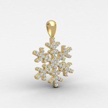 fantaisie 3dm rendre bijou gemme engagement mariage bijoux diamant imprimable bague or engagem mode sterling blanc brillant solitaire beauté anneaux pendentifs 3d print model - Mito3D