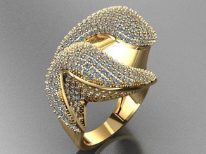 fantasia anel jóias perfeito pulseira brinco desing modelos ouro rhino 3d de prata jewlery anéis 3d print model - Mito3D