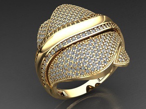 lujoso anillo perfecto fantasía pulsera arete joyería joya diseñando modelos oro rinoceronte 3d plata anillos 3d print model - Mito3D