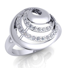 fantezi yüzük 07 mücevher düğün nişan elmas gümüş altın takı moda sterlin beyaz parlak Solitaire güzellik kolye platin 3d print model - Mito3D