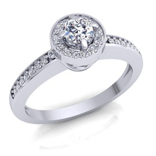 fancy solitaire Diamantring Juwel Hochzeit engagement Schmuck diamond ring Silber gold engagem gold-ring Mode-ring sterling weiß Diamant-ring Mode-Schönheit Halskette Ringe 3d print model - Mito3D