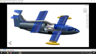 fanpusher multirole de 2 lugares em qualquer época bush avião hobby-diy rápido microlight ultraleve luz esporte aeronaves do veículo jet passageiro o ar hélice privado hobby diy a indústria automotiva 3d print model - Mito3D