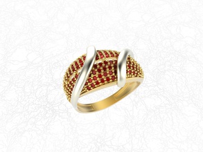 fantasy ring stone jewellery rzrady dimond jewelry rings 3d print model - Mito3D