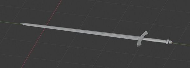 faramir spada lotr arma 3dprinted pronta per stampare fantasia medievale signore degli anelli cosplay passatempo fai 3d print model - Mito3D