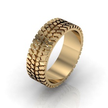 moda biker anello gioielli stampabile esclusivo cad oro bikers matrimonio gemma rhiho cnc donna gioiello argento anelli 3d print model - Mito3D
