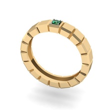 moda anello gioielli diamante stampabile cad esclusivo oro gemma rhiho cnc donna gioiello di diamanti argento anelli 3d print model - Mito3D