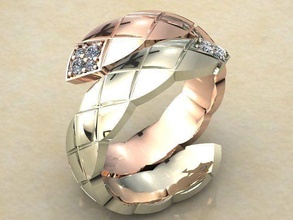 mode bague bijoux imprimable engagem platine or argent diamant brillant mariage rubis droplight anneaux engagement beauté 3d print model - Mito3D