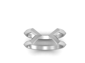 fashion silver ring jewelry design gold platinum desiqn art jewel rings 3d print model - Mito3D