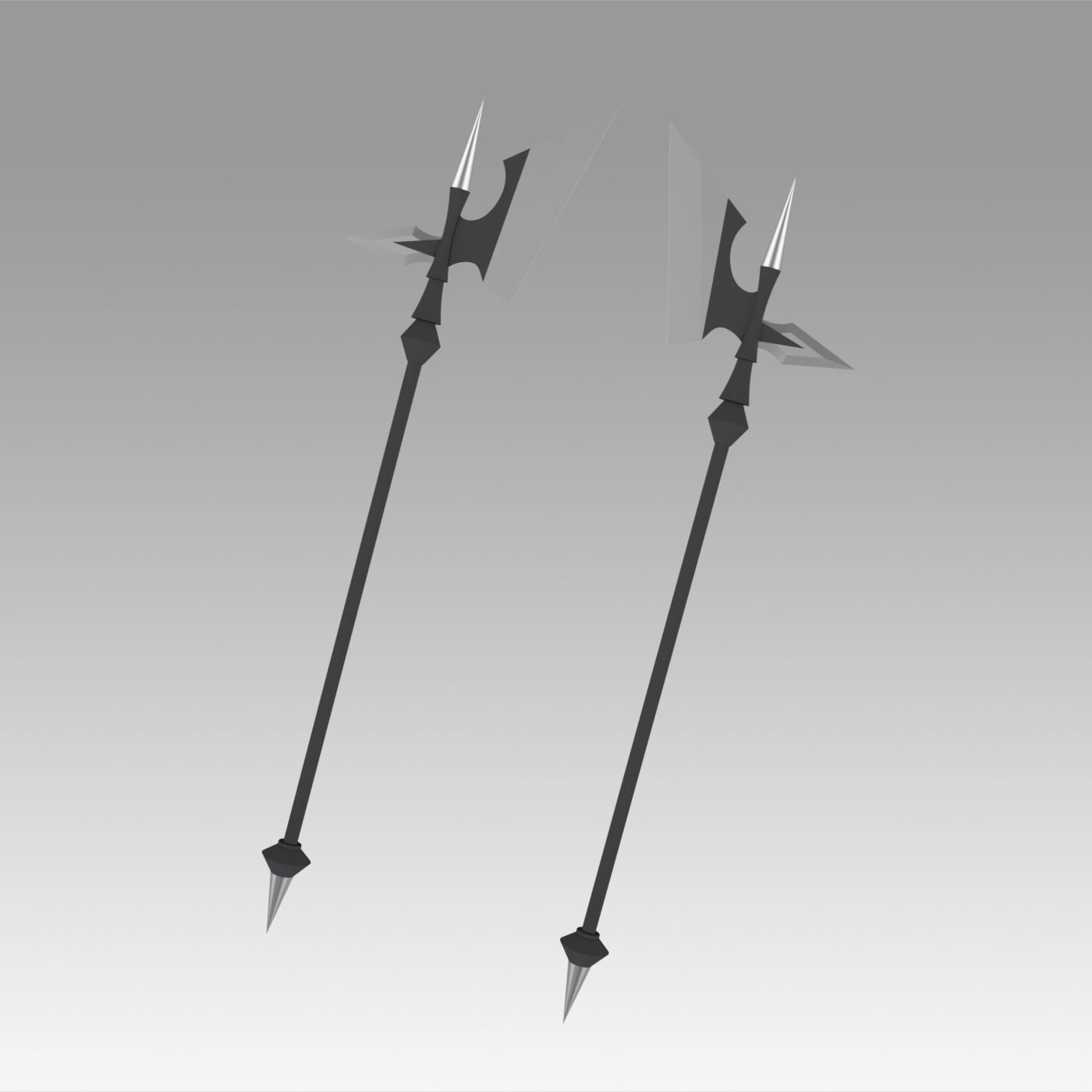 fate grand order berserker asterios sprite 1 two hatchets cosplay weapon prop hobby diy other 3D print model - Mito3D