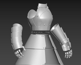 fate stay night saber armor cosplay fatecosplay fatezerocosplay saberarmor saberarmorcosplay cosplaygirl cosplayisforall cosplayshooting art 3d print model - Mito3D