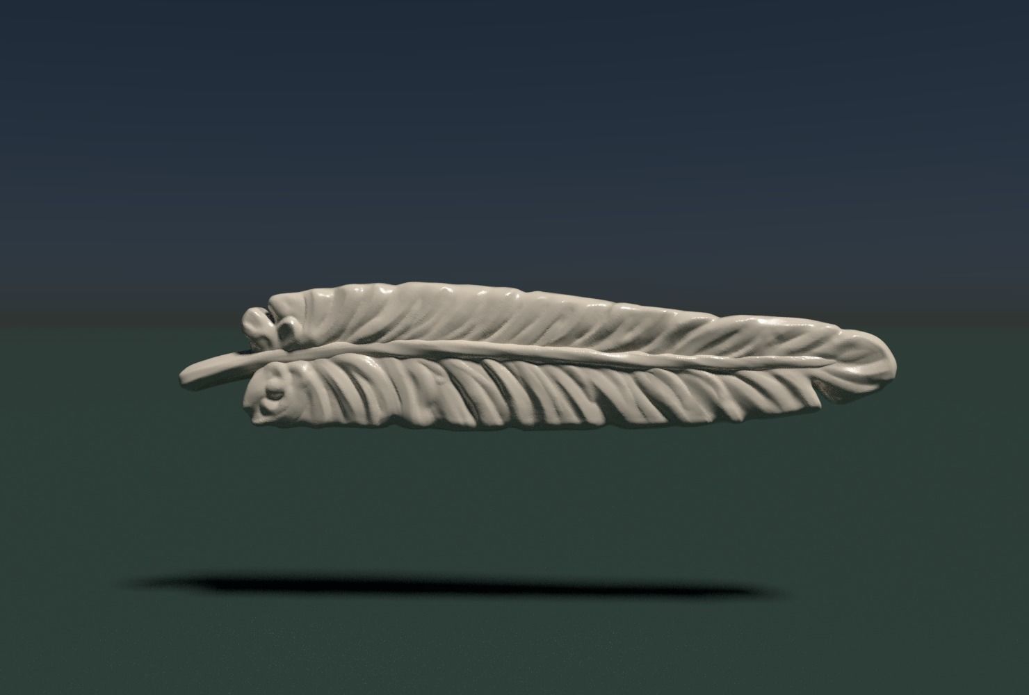 3 tüy sanat kuş anatomi sinek doğa diğer 3D print model - Mito3D