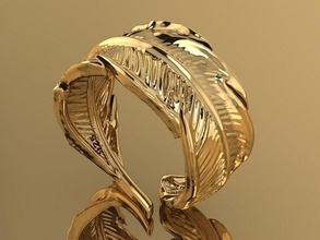 pena anel ouro prata diamante jóias jóia noivado casamento moda brilhante engagem beleza cubano rubi pingente colar safira imprimível luxo arte joalheria argolas 3d print model - Mito3D