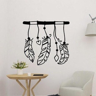 feather wall decor pen decoration art home 2d 3d print model - Mito3D