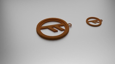 fehu pendant jewelry fashion norse pendants 3d print model - Mito3D