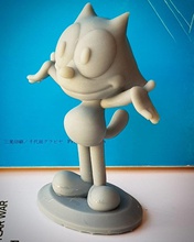 felix kedi felixthecat şekil vermek karikatür oyuncaklar 3d karakter heykel oyunlar 3d print model - Mito3D