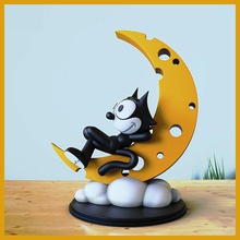felix gatto zbrush statua cartone animato carina divertimento giocattolo arte 3dprint scultura figura felixthecat sculture 3d print model - Mito3D
