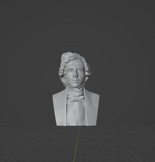 Felix mendelssohn Jakob Ludwig bartholdy Mozart stravinsky besteci Schubert Chopin müzisyen bekâr Vivaldi salieri verdi Shostakovich mahler Schumann Almanca piyanist Sanat heykeller 3d print model - Mito3D