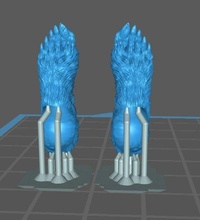 fêmea peludo pés maravilha legendas 1 12 escala figuras personalizadas wolfsbane jean cinzento lobo jogos brinquedos 3d print model - Mito3D