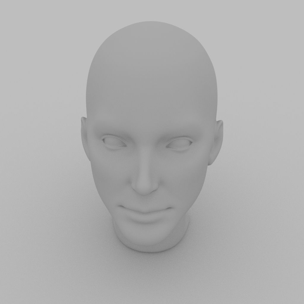 female head face man 3d printable women game games toys 3D print model - Mito3D