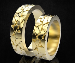 kadın erkek taş yüzük halka adam taşı takı mücevher düğün yüzüğü bilezik kolye küpe altın Gümüş platin Haç çapraz 3d print model - Mito3D