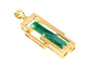 fengshui pendant 220 jewelry fashion accessories gold diamond man men woman women unisex design pendants 3d print model - Mito3D