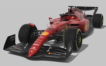 ferrari f1 75 2022 Rennen Wagen Scuderia Ferrari Formel 1 formula1 Reifen Pirelli Fahrzeug Geschwindigkeit Supersportwagen mclaren Hobby DIY 3d print model - Mito3D