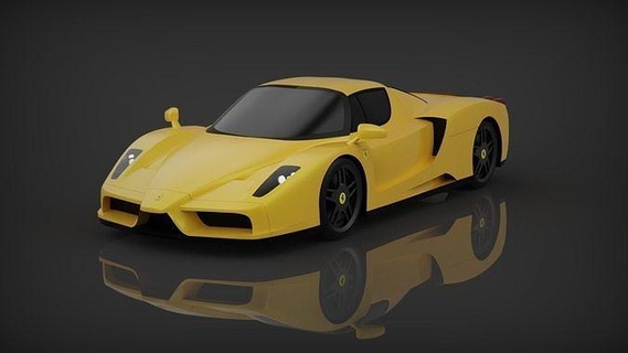 ferrari enzo stl v2 detallado carreras deporte coche vehiculo vehículo rápido italiano pasatiempo bricolaje diy automotor 3d print model - Mito3D