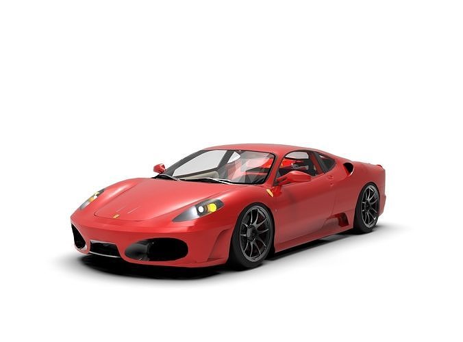 Ferrari f430 carro corrida esporte veículo Super raça jogos brinquedos 3D print model - Mito3D