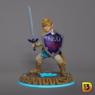 bats lien souffle sauvage Zelda botw doux nintendo figurine Jeu Jeux jouets 3d print model - Mito3D