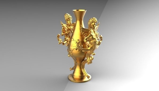 figurine souviner vase fleur décorateur Ménage statue articles ménagers maison meubles 3D print model - Mito3D