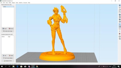 figurina tracer giochi-giocattoli figura carattere corpo uomo immagine tracciante giochi i giocattoli altri 3d print model - Mito3D
